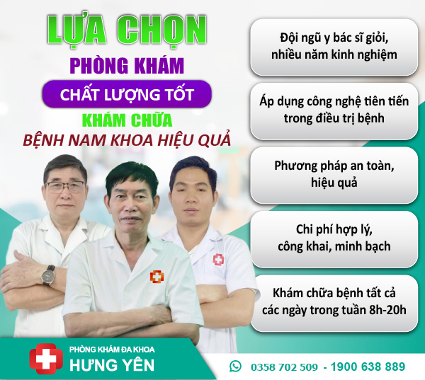 Lựa chọn địa chỉ khám nam khoa uy tín